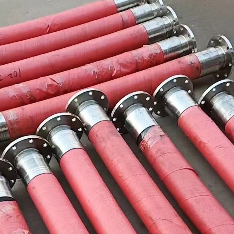 خرطوم زيت مطاطي مضفر بالأسلاك عالي الضغط مزود بوصلات شفة</trp-post-c...