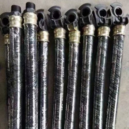 Ống dẫn dầu cao su bện dây kim loại áp suất cao có đầu nối mặt bích</trp-post-c...