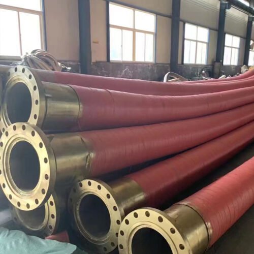Ống dẫn dầu cao su bện dây kim loại áp suất cao có đầu nối mặt bích</trp-post-c...