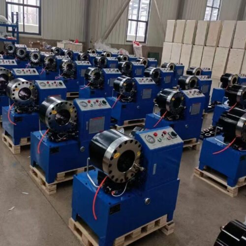 Industriële hydraulische slang krimpmachine - Hydraulische...