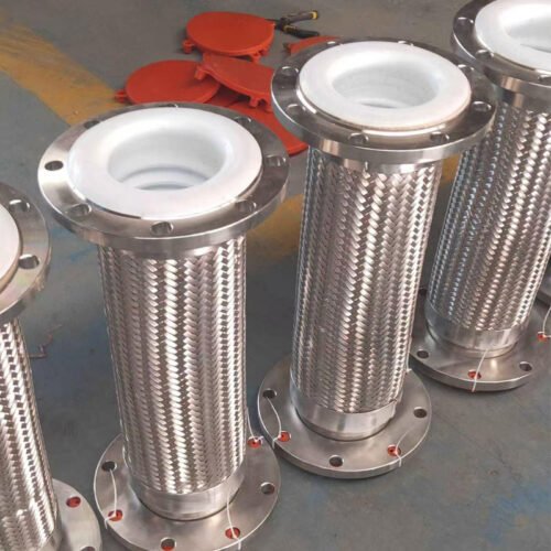 304  316 PTFE-gevoerde roestvrijstalen slang (flensuitvoering) - S...